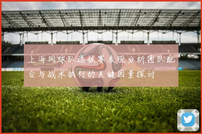 上海网球队选拔赛表现分析团队配合与战术执行的关键因素探讨