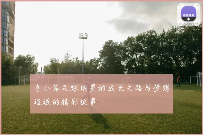 李小笨足球明星的成长之路与梦想追逐的精彩故事